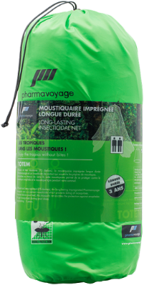 Pharmavoyage mosquito net Totem - imprægneret