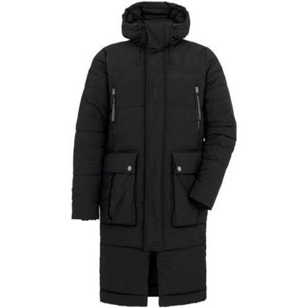 Didriksons Ejnar men's parka long - Black