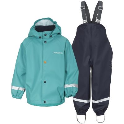 Didriksons Slaskeman kid's set 5 - Peacock Green