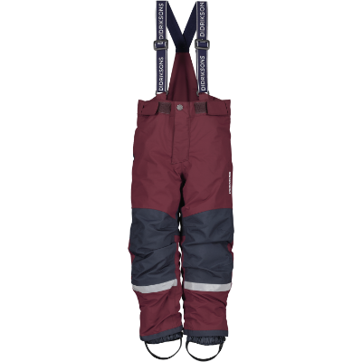 Didriksons Idre kids pants 6 - Rusty Wine