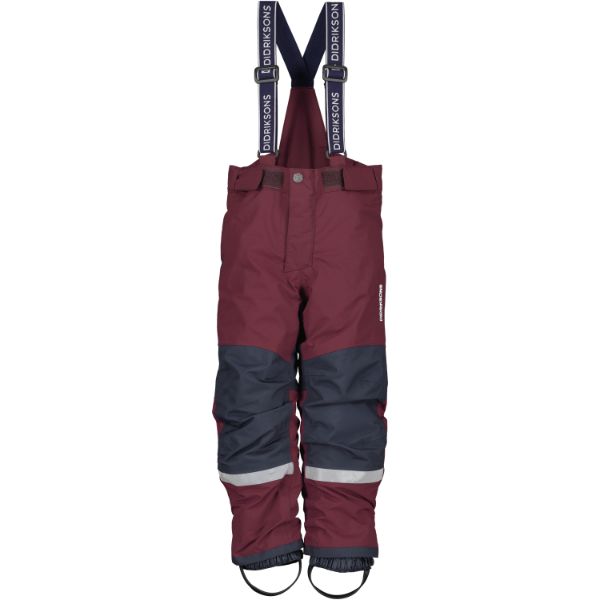 Didriksons Idre kids pants 6 - Rusty Wine