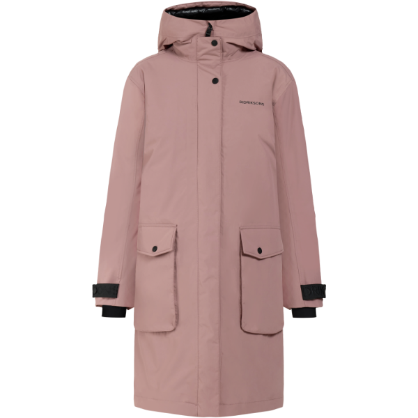Didriksons Ilsa wns parka - Faded Wine